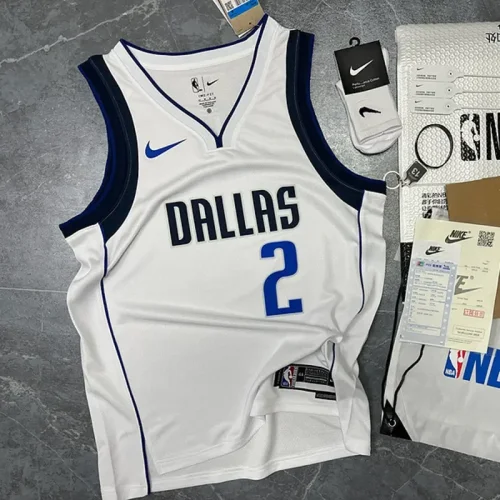 NBA Dallas Mavericks white alliance model jerseys