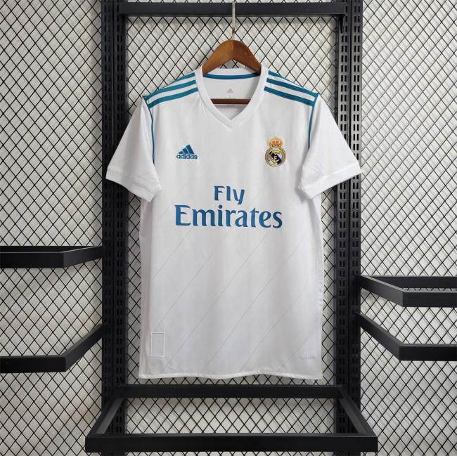 17-18 Real Madrid home white retro jersey