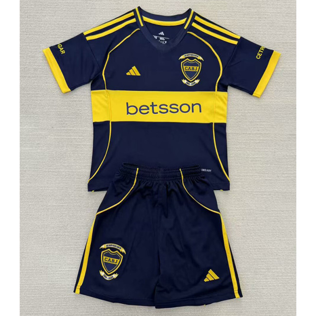 2025-26 Boca 120th blue kid kit