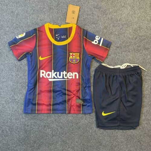 2020-21 .Barcelona   home kid kit