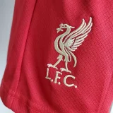 Liverpool 2022-23 home kids kit soccer jerseys