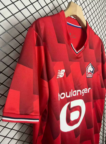 2025-26 Lille home soccer jersey