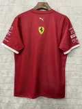 2025 Ferrari red round neck F1