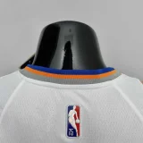 75th Anniversary Barrett #9 New York Knicks White NBA Jersey