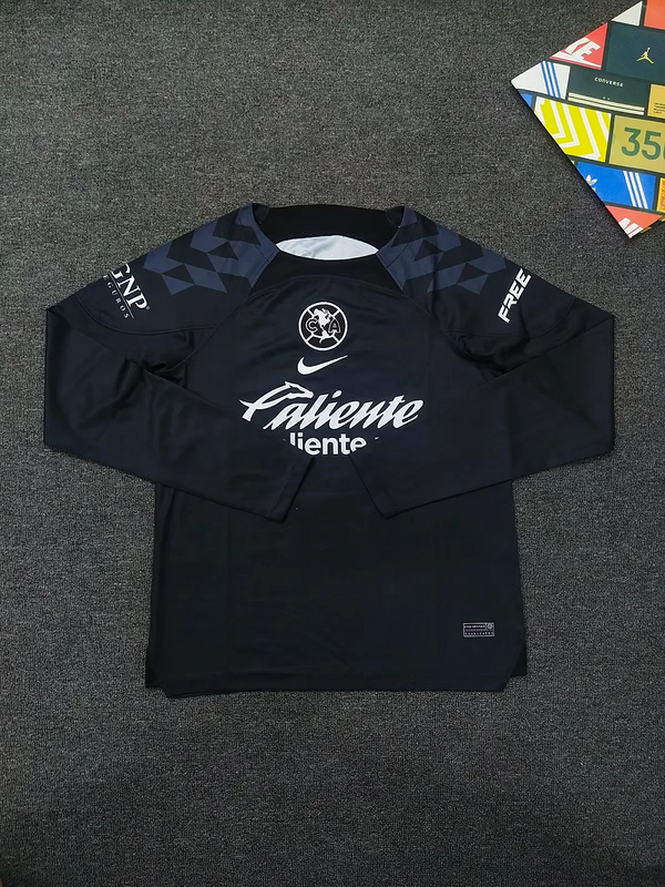 2024-25 America black goalkeeper long sleeve jersey