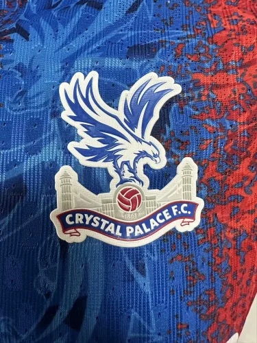 2024-25 Crystal Palace Player Version Home(The player version is more slim fit, it is recommended to buy one size larger)