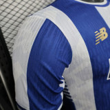 2025-26 Porto home player version jersey  (The player version is more slim fit, it is recommended to buy one size larger)