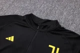 Half Zip Juventus Black Suit