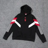 Manchester United 2024-25 black high quality hooded tracksuits
