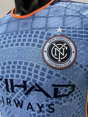 New York City 2023-24 home player version soccer jerseys    (The player version is more slim fit, it is recommended to buy one size larger)