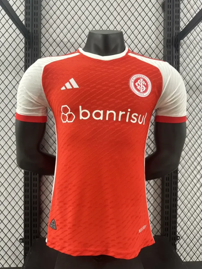 2024-25 Internacional home player version(The player version is more slim fit, it is recommended to buy one size larger)