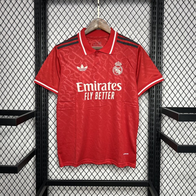 2024-25 Real Madrid red jersey