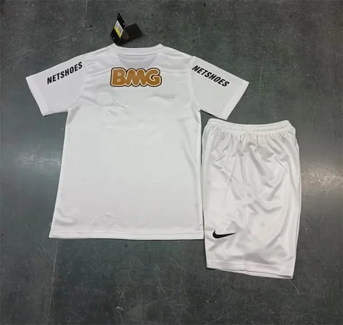 2011-12 Santos home retro kids soccer jersey