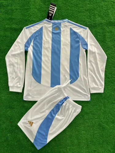 2024 Argentina home long sleeve kids kit