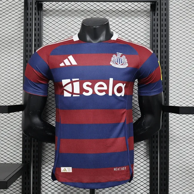 2024-25 Newcastle away player version(The player version is more slim fit, it is recommended to buy one size larger)