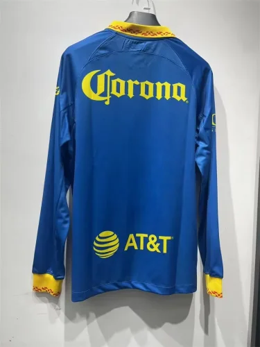 2023-24 America away blue long sleeve