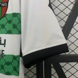 2025-26 Palestino green and white jersey