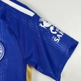 2023-24 Leicester City home kids kit