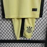 2023-24 Corinthians third yellow kids kit