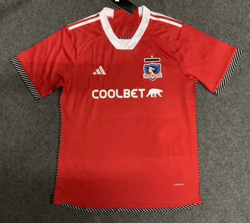 2024-25 COLO COLO third away red jersey