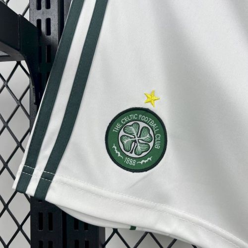 2025-26 Celtic home shorts