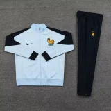 france 2024 light blue Jacket Sets