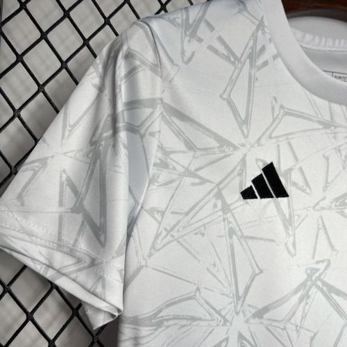 2024-25 Real Madrid  Pre-match training Kids Kit