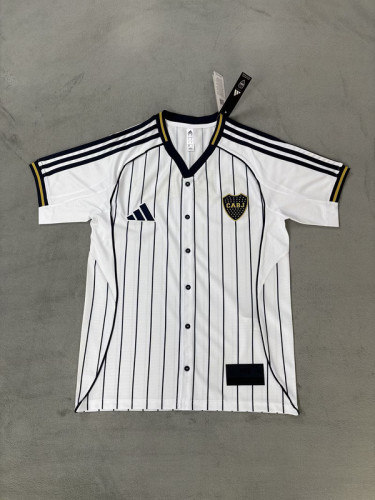 2025-26 Boca white baseball jersey