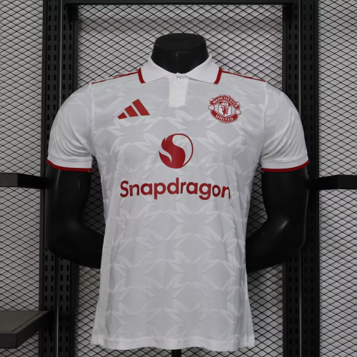 2024-25Manchester United white special player version jersey