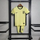 2023-24 Corinthians third yellow kids kit
