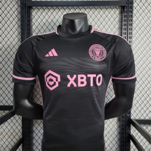 2023-24 Miami away player version soccer jerseys   (The player version is more slim fit, it is recommended to buy one size larger)