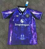 2025-26 Manchester United  Gold cup purple special jersey