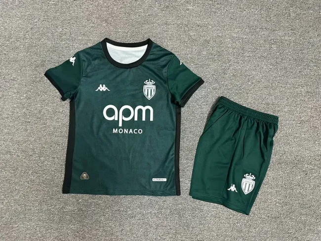 2024-25 Monaco away kids kit