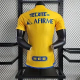 2023-24 Tigers home player version soccer jerseys   (The player version is more slim fit, it is recommended to buy one size larger)