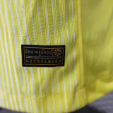 2025-26 France yellow player version jersey  (The player version is more slim fit, it is recommended to buy one size larger)