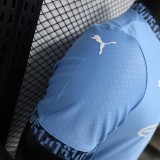2024-25 Manchester City  home player version jersey(The player version is more slim fit, it is recommended to buy one size larger)