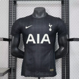 2024-25 .Tottenham black special player version jersey   (The player version is more slim fit, it is recommended to buy one size larger)
