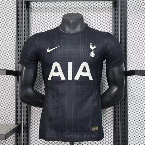2024-25 .Tottenham black special player version jersey   (The player version is more slim fit, it is recommended to buy one size larger)