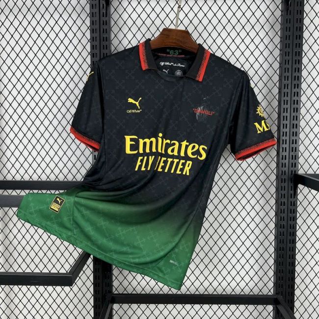 2025-26 .AC Milan Co-Branded Edition Jersey