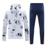 2024-25 Paris Saint-Germain white hoodie suit