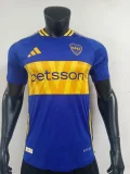 2024-25 Boca home player verson jersey (The player version is more slim fit, it is recommended to buy one size larger)
