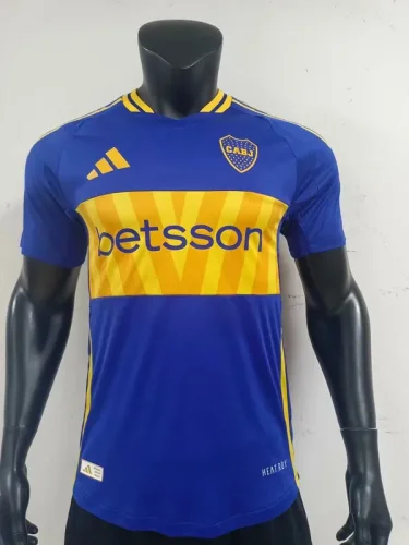 2024-25 Boca home player verson jersey (The player version is more slim fit, it is recommended to buy one size larger)
