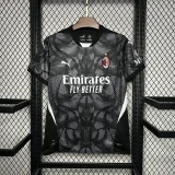 2024-25 AC Milan Goalkeeper Jersey Black