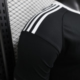 2024-25 Real Madrid black goalkeeper player version(The player version is more slim fit, it is recommended to buy one size larger)