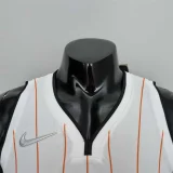 75th Anniversary Orlando Magic Fultz #20 White Orange NBA Jersey