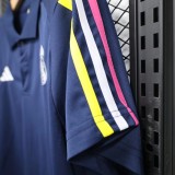 2023-24 Real Madrid blue polo