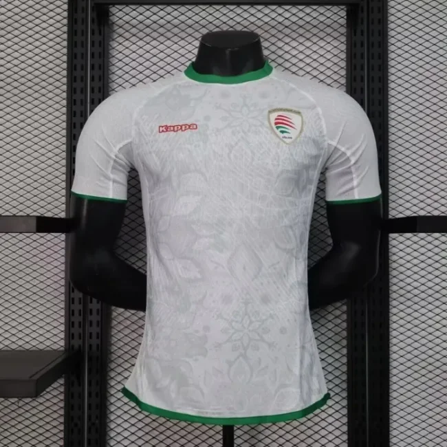 oman 2024-25 white away player version(The player version is more slim fit, it is recommended to buy one size larger)