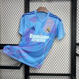 2024-25 Real Madrid blue goalkeeper jersey