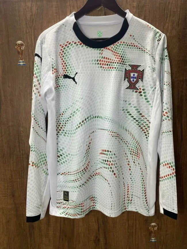 portugal 2025 away long sleeves S-4XL