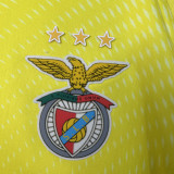 2025-26 Benfica yellow goalkeeper kid kit